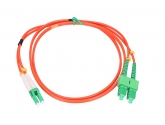 452470 Extralink SC/APC-LC/APC | Patchcord | Wielomodowy, OM2, Duplex, 3mm, 5m