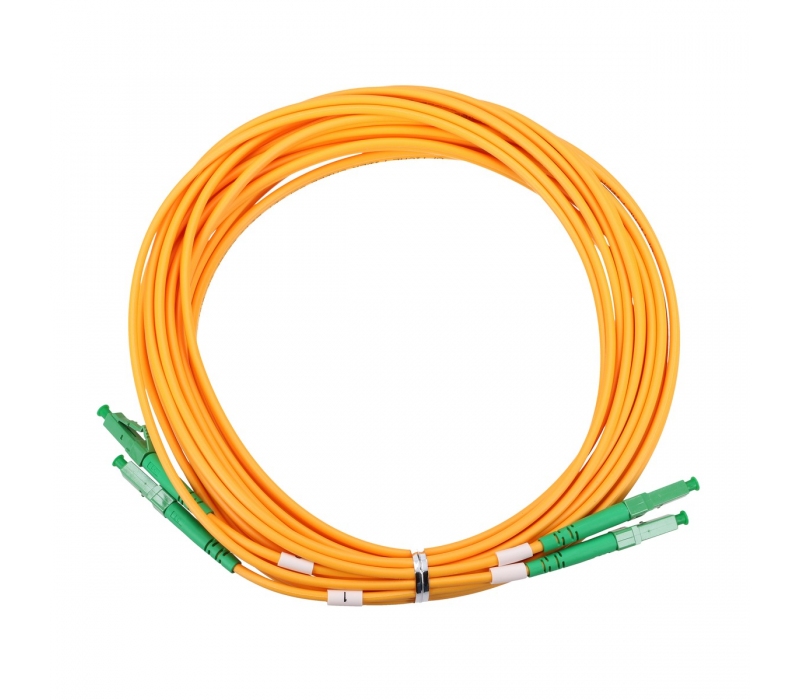 452487 Extralink LC/APC-LC/APC | Patchcord | Jednomodowy, Duplex, 9/125um, G657A, 2m