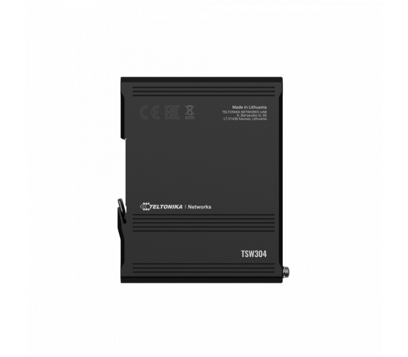 452537 TELTONIKA Przełącznik przemysłowy TSW304 4xRJ45 10/100/1000 Mbps