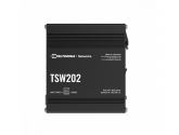 452559 TELTONIKA Przełącznik zarządzalny przemysłowy TSW202 2xSFP 8xPoE+ L2/L3