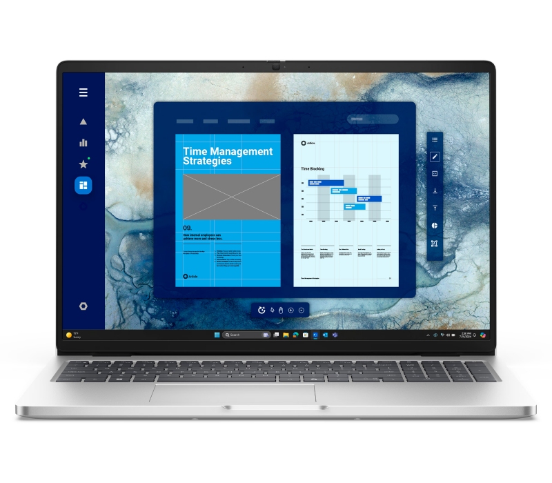 Dell Pro 16 16" WUXGA IPS | Ultra 7 255U | 16 GB | 512 GB SSD | Win 11 Pro | 3 lata ProSupport