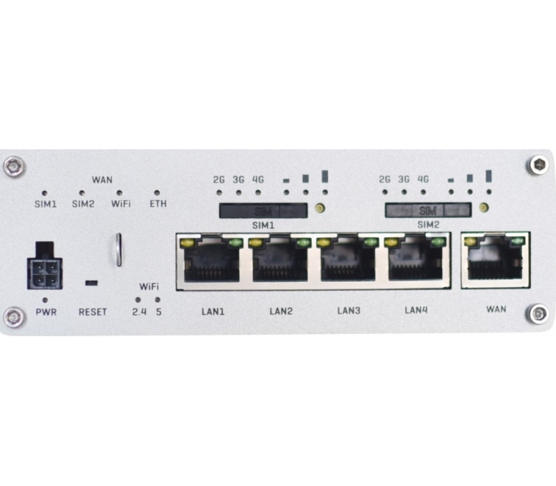454412 TELTONIKA Router LTE RUTX12 (Cat 6), WiFi, BLE,  GNSS, Ethernet