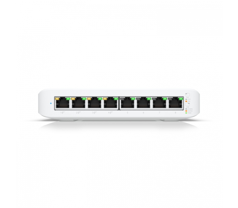 454587 UBIQUITI Switch 8x1GbE PoE       USW-Lite-8-POE