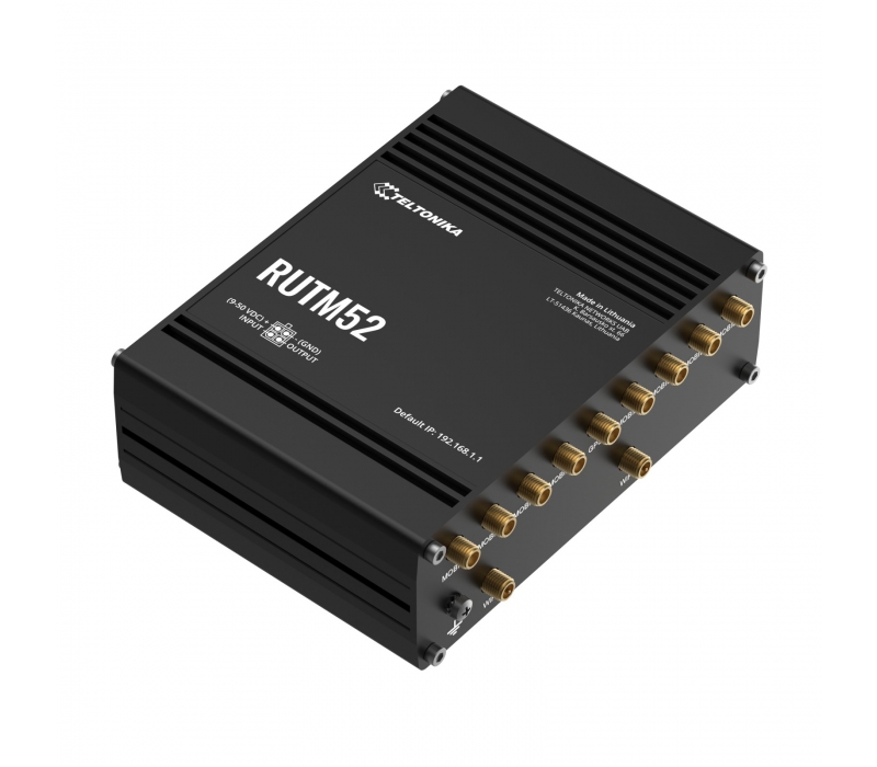 454730 TELTONIKA Teltonika RUTM52 | Router 5G | 5x GbE, Dual SIM, eSIM, Wi-Fi 5