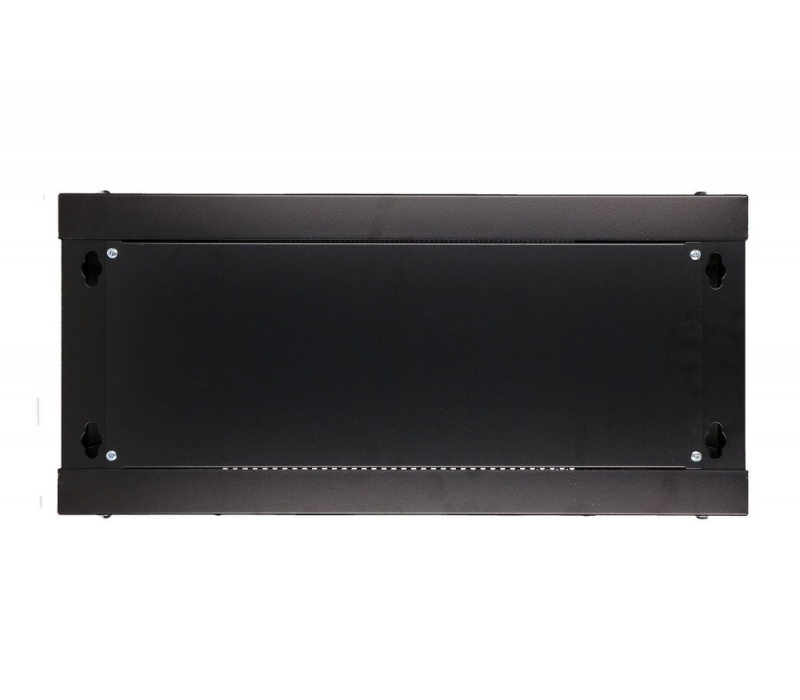 455080 Extralink Szafka wisząca rack 4U 600x600 czarna szklane drzwi