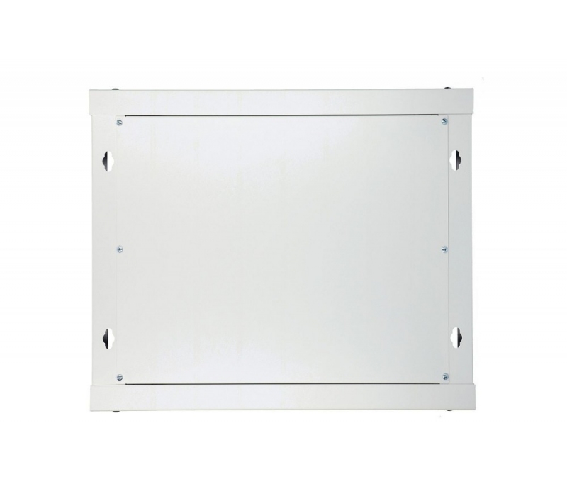 455182 Extralink Szafka wisząca rack 9U 600x600 szara szklane drzwi 