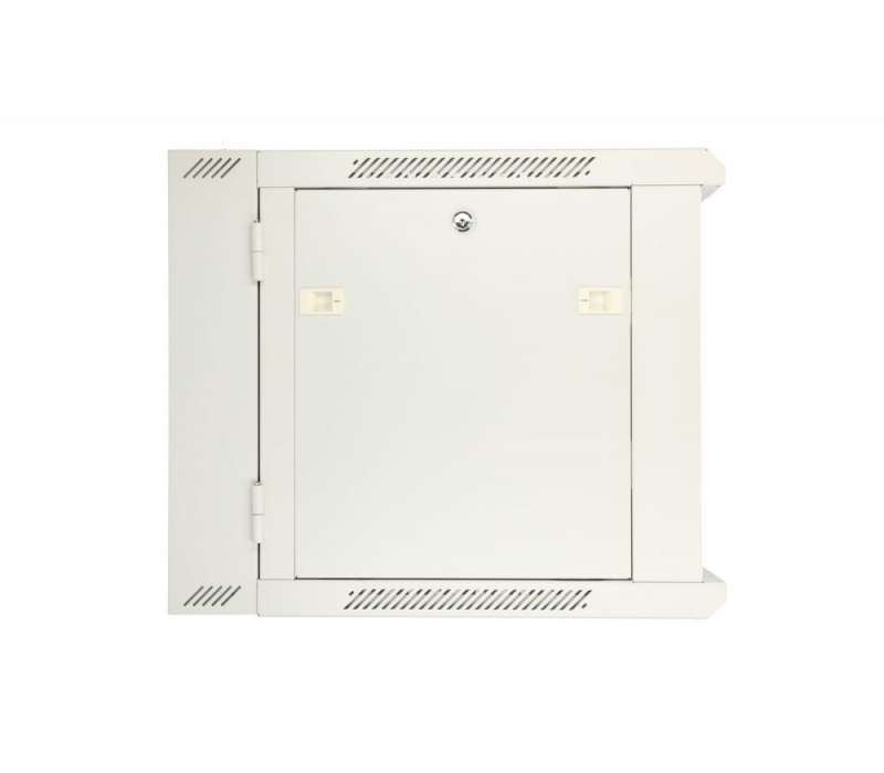 455230 Extralink Szafka wisząca rack 9U 600x600 szara dwusekcyjna 