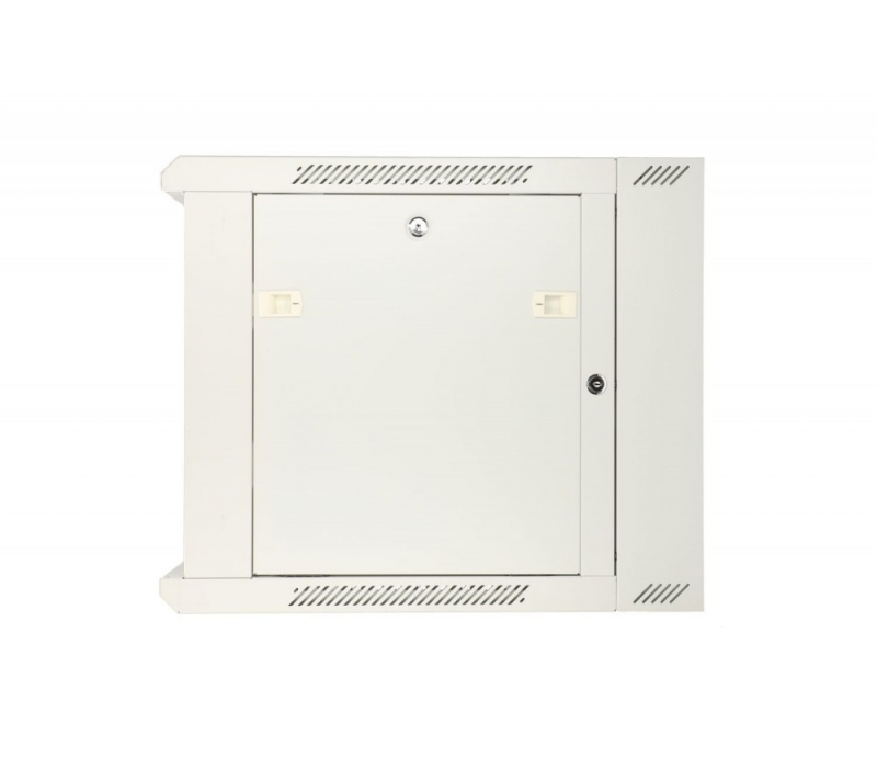 455232 Extralink Szafka wisząca rack 9U 600x600 szara dwusekcyjna 