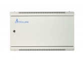 455241 Extralink Szafka wisząca rack 6U 600x450 szara z metalowymi drzwiami 
