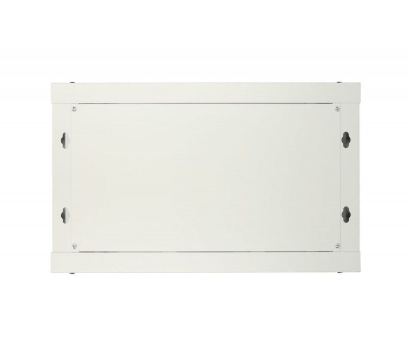 455243 Extralink Szafka wisząca rack 6U 600x450 szara z metalowymi drzwiami 