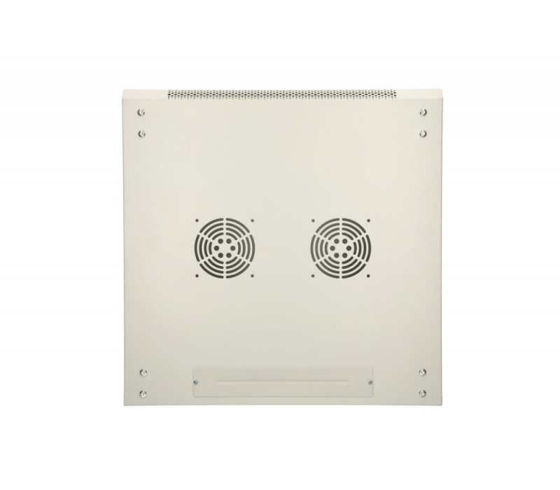 455246 Extralink Szafka wisząca rack 6U 600x450 szara z metalowymi drzwiami 