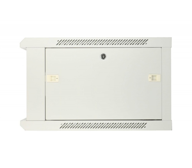455256 Extralink Szafka wisząca rack 6U 600x600 szara metalowe drzwi 