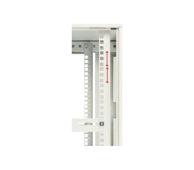 455283 Extralink Szafka wisząca rack 9U 600x600 szara metalowe drzwi 