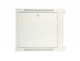 455315 Extralink Szafka wisząca rack 12U 600x450 szara metalowe drzwi 