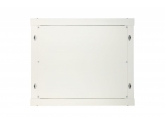 455377 Extralink Szafka wisząca rack 12U 600x600 szara metalowe drzwi 