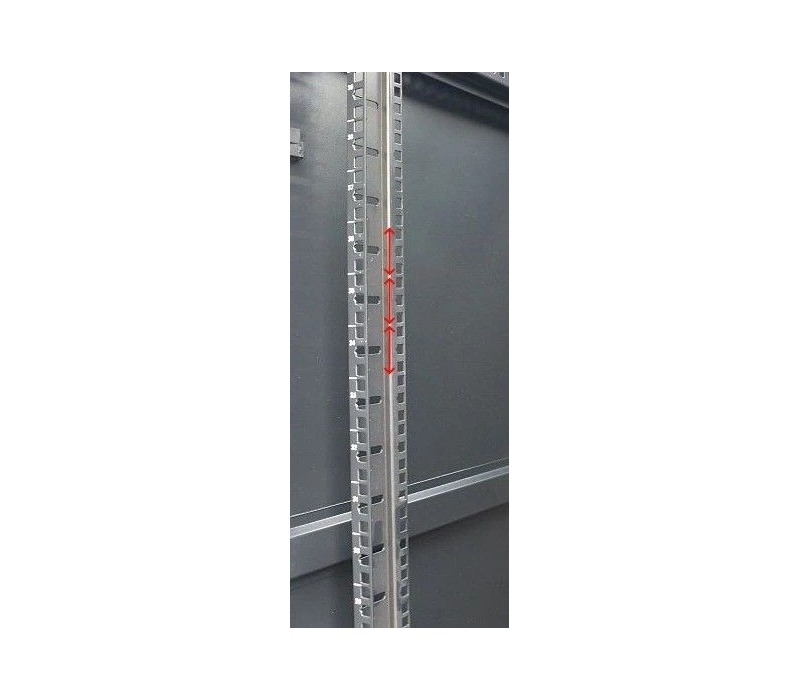 455391 Extralink Szafa rack 42U 600x800mm czarna stojąca