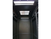 455394 Extralink Szafa rack 42U 600x800mm czarna stojąca
