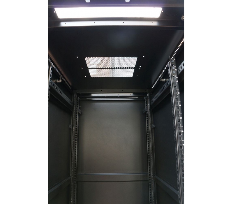455400 Extralink Szafa rack 42U 600x1000mm stojąca czarna