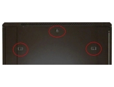 455432 Extralink Szafa rack 27U 600x800mm czarna stojąca