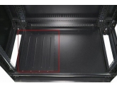 455447 Extralink Szafa rack 32U 600x800mm czarna stojąca