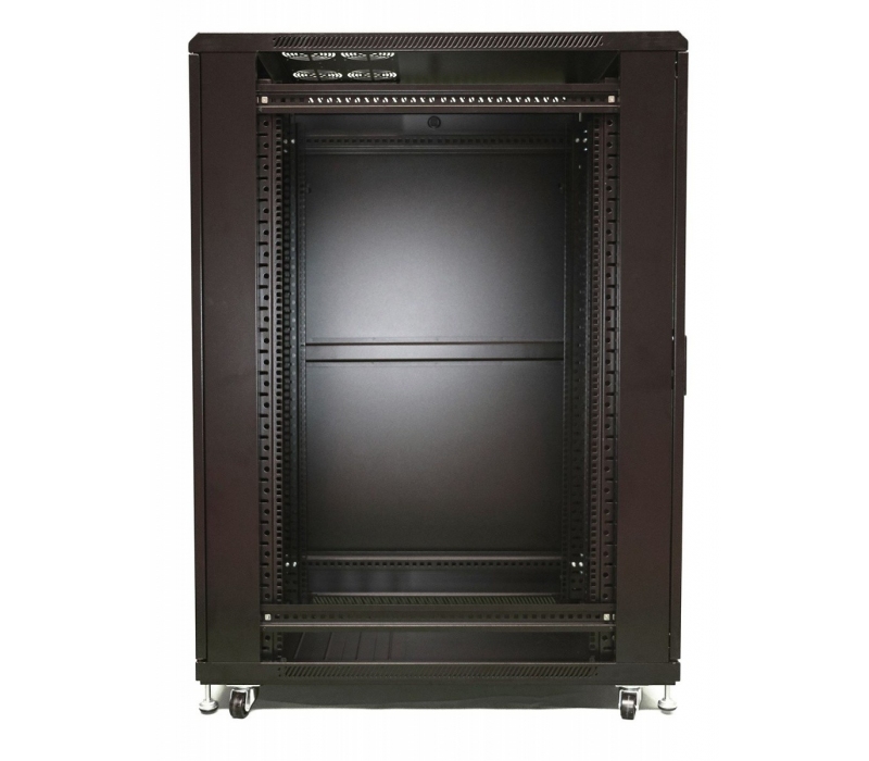 455466 Extralink Szafa rack 37U 600x800mm czarna stojąca