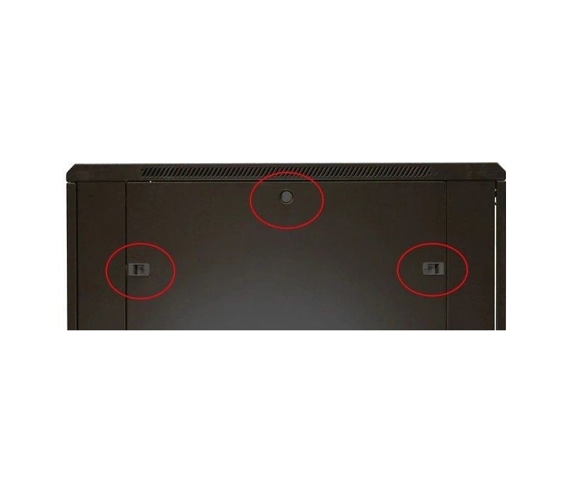 455474 Extralink Szafa rack 37U 600x800mm czarna stojąca