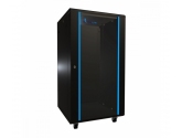 455507 Extralink Szafa rack 22U 600x600mm czarna stojąca 