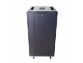 455511 Extralink Szafa rack 22U 600x600mm czarna stojąca 