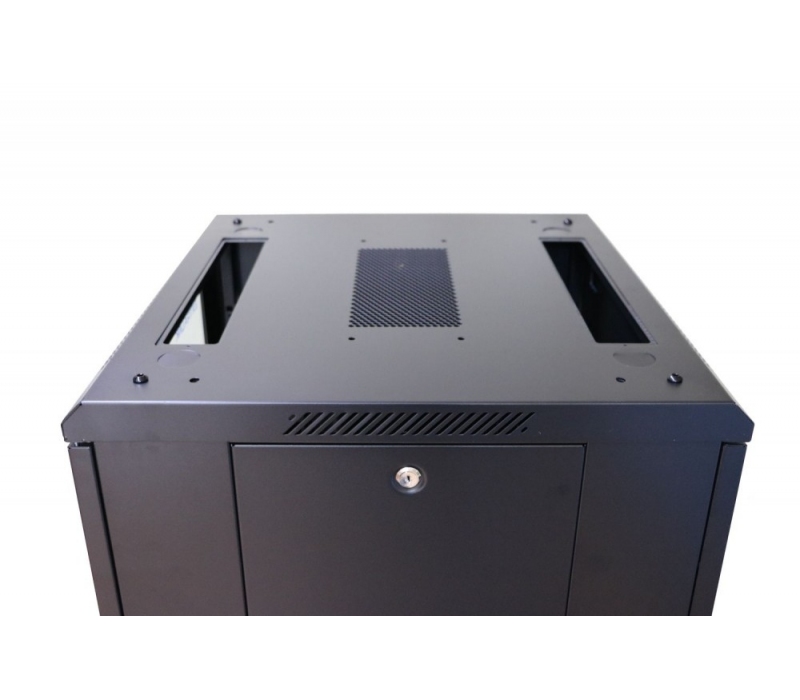 455529 Extralink Szafa rack 22U 600x800mm czarna stojąca 