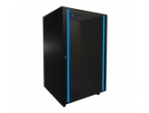 455547 Extralink Szafa rack 27U 800x800mm czarna stojąca 