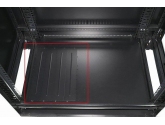 455557 Extralink Szafa rack 27U 800x800mm czarna stojąca 