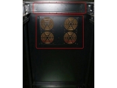 455597 Extralink Szafa rack 37U 800x800mm czarna stojąca 