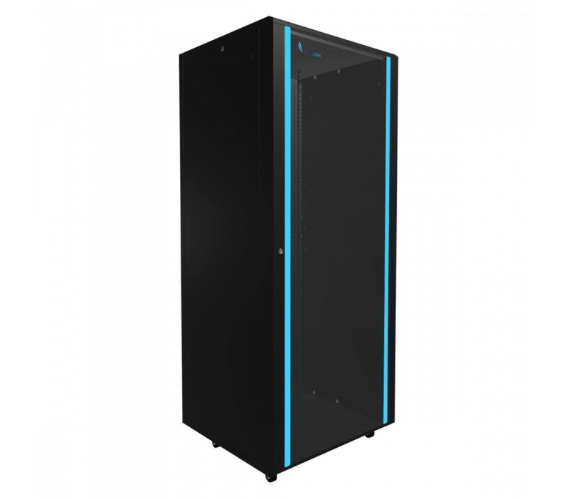 455609 Extralink Szafa rack 42U 800x800mm czarna stojąca 