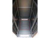 455617 Extralink Szafa rack 42U 800x800mm czarna stojąca 