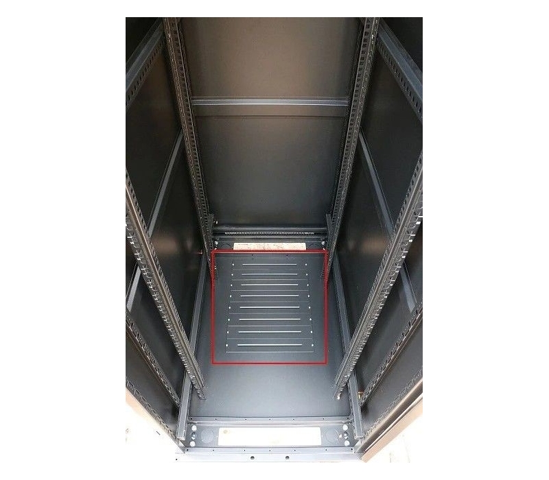 455617 Extralink Szafa rack 42U 800x800mm czarna stojąca 