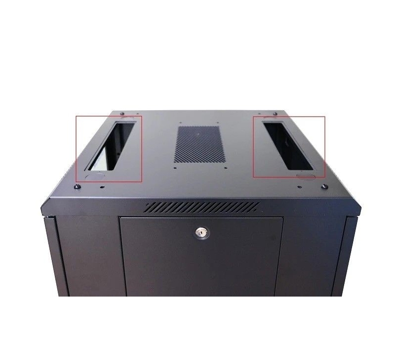 455630 Extralink Szafa rack 32U 600x600mm czarna stojąca 