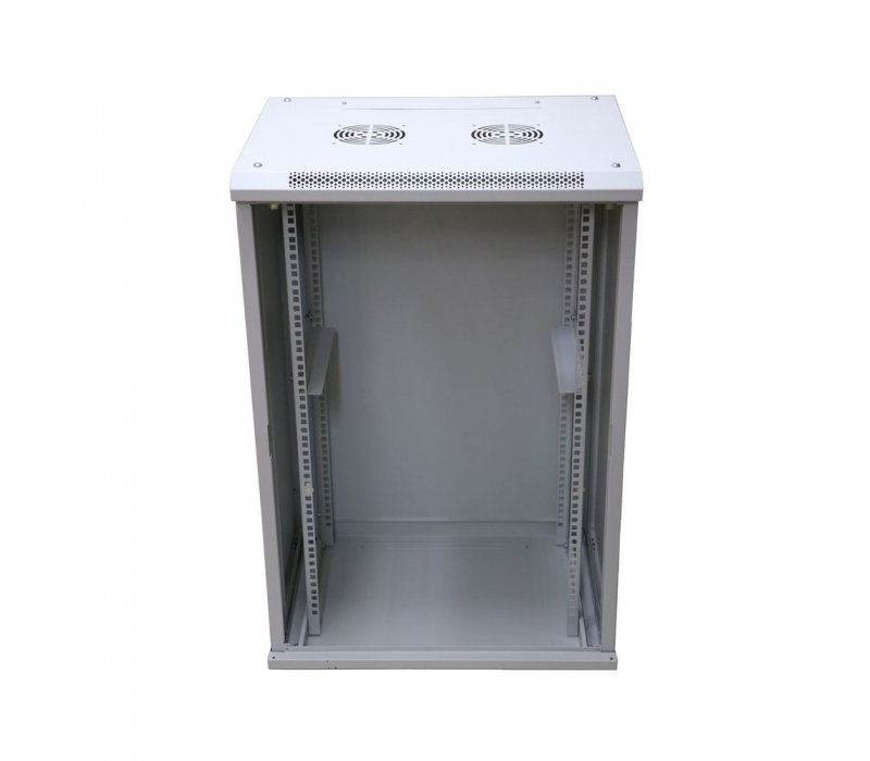 455639 Extralink Szafa rack 18U 600x600mm szara wisząca 