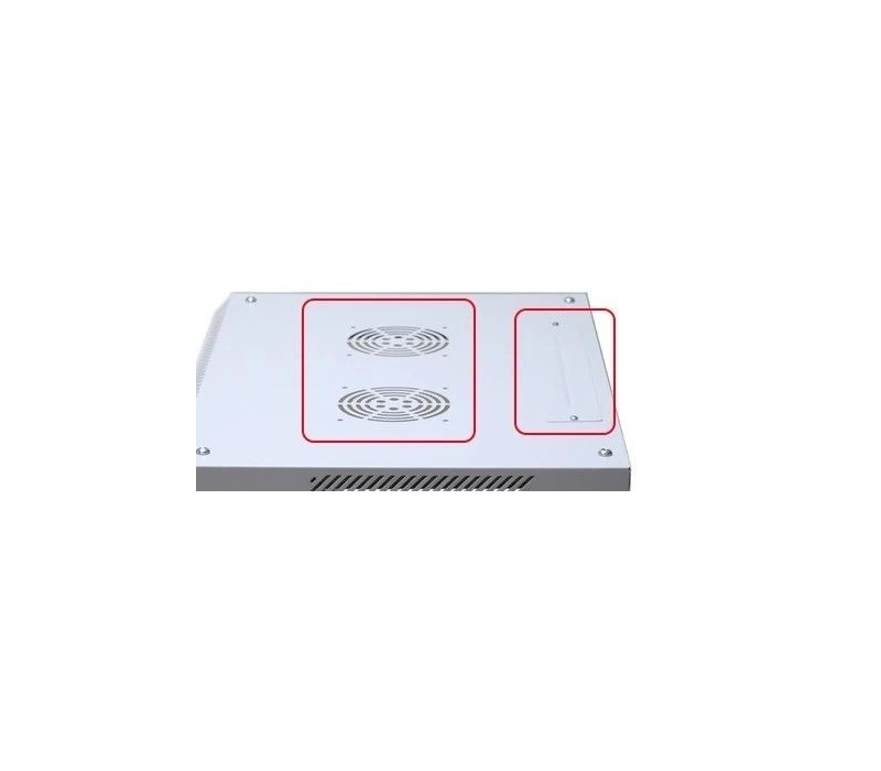 455661 Extralink Szafa rack 15U 600x450mm szara wisząca 