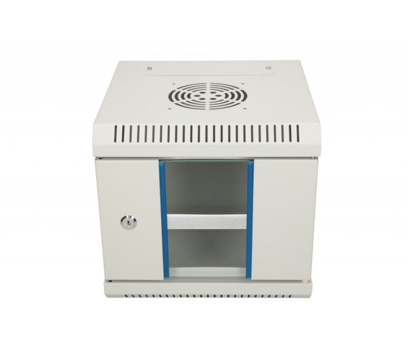 455677 Extralink Szafa rack 4U 10 cali szara wisząca