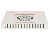 455684 Extralink Szafa rack 4U 10 cali szara wisząca