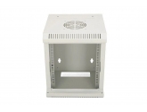455694 Extralink Szafa rack 6U 10 cali szara wisząca 