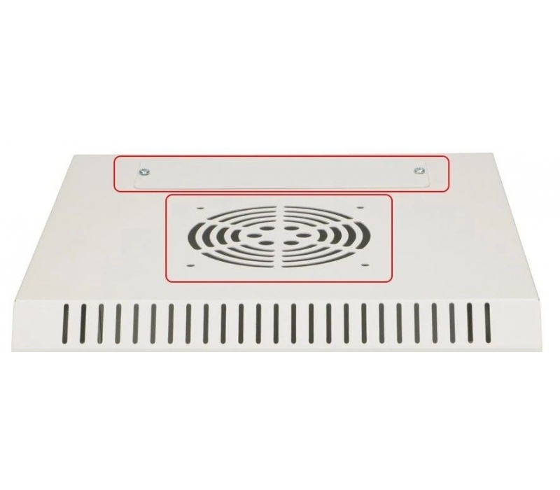 455697 Extralink Szafa rack 6U 10 cali szara wisząca 