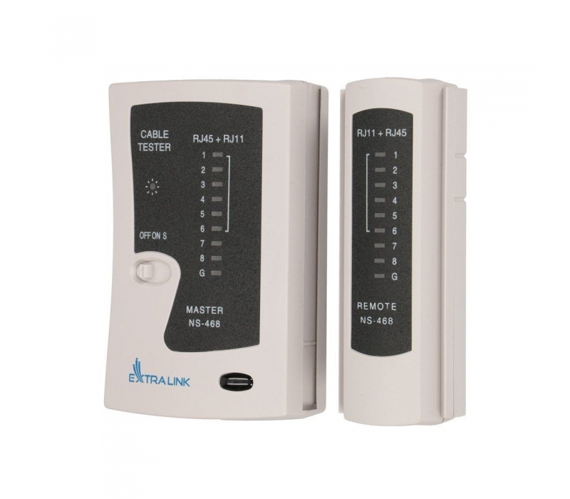 455714 Extralink Tester kabla RJ45 RJ11 