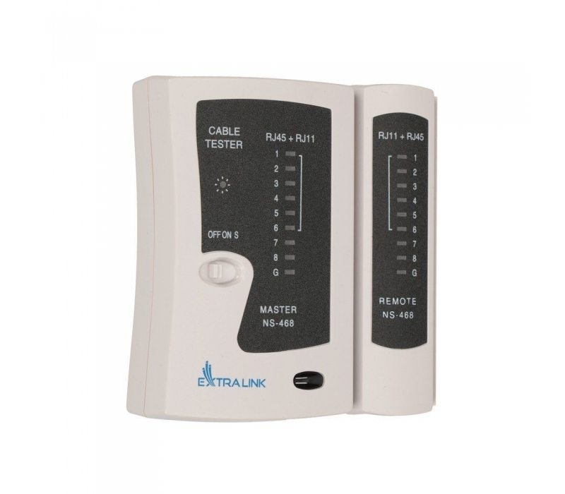 455716 Extralink Tester kabla RJ45 RJ11 