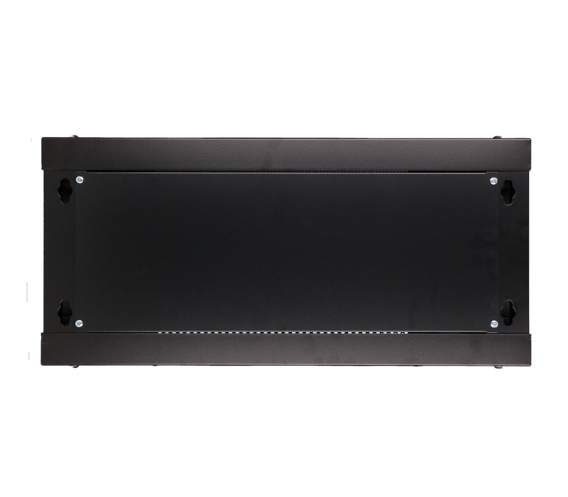 455929 Extralink Szafka wisząca rack 4U 600x600 czarna szklane drzwi