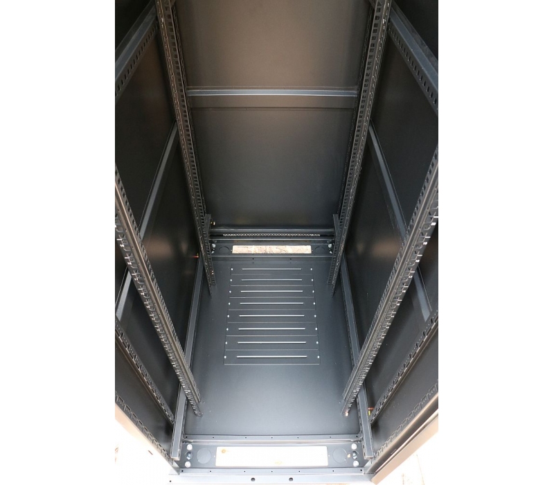 456046 Extralink Szafa rack 42U 600x800mm czarna stojąca