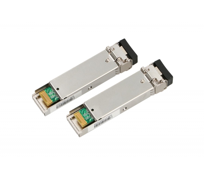 456057 Extralink SFP 1.25G | Moduł SFP WDM | 1,25Gbps, 1490/1550nm, single mode, 80km, LC, DOM, para