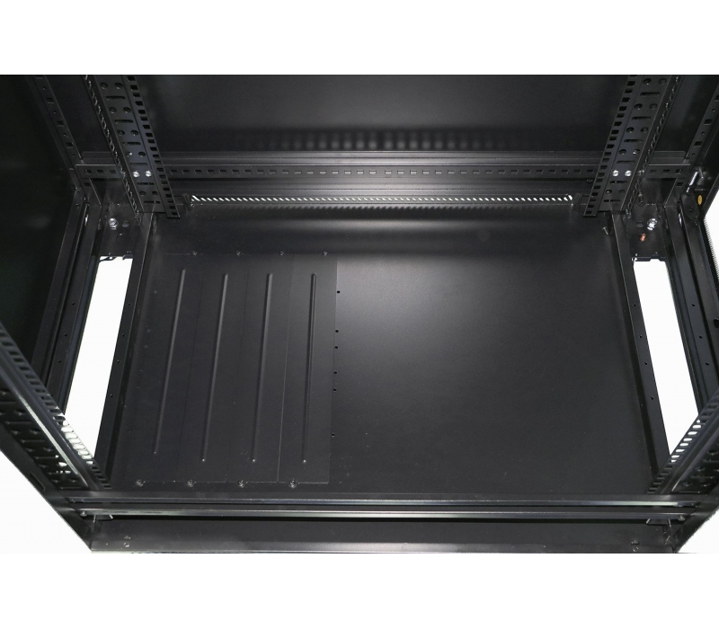456081 Extralink Szafa rack 27U 600x800mm czarna stojąca