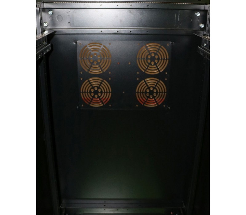 456083 Extralink Szafa rack 27U 600x800mm czarna stojąca