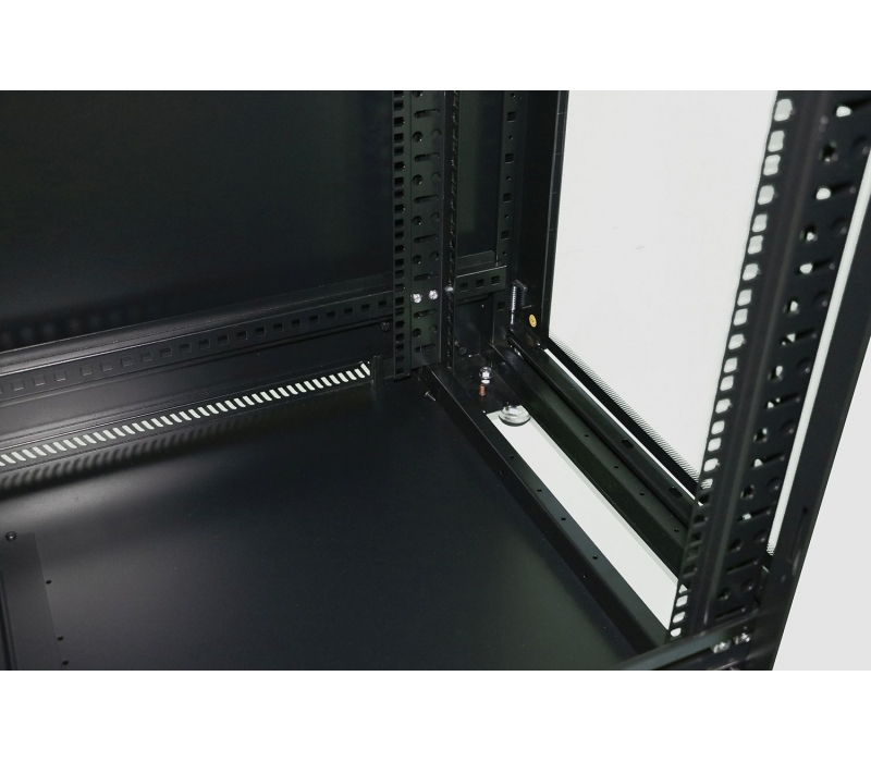 456109 Extralink Szafa rack 32U 600x1000mm czarna stojąca